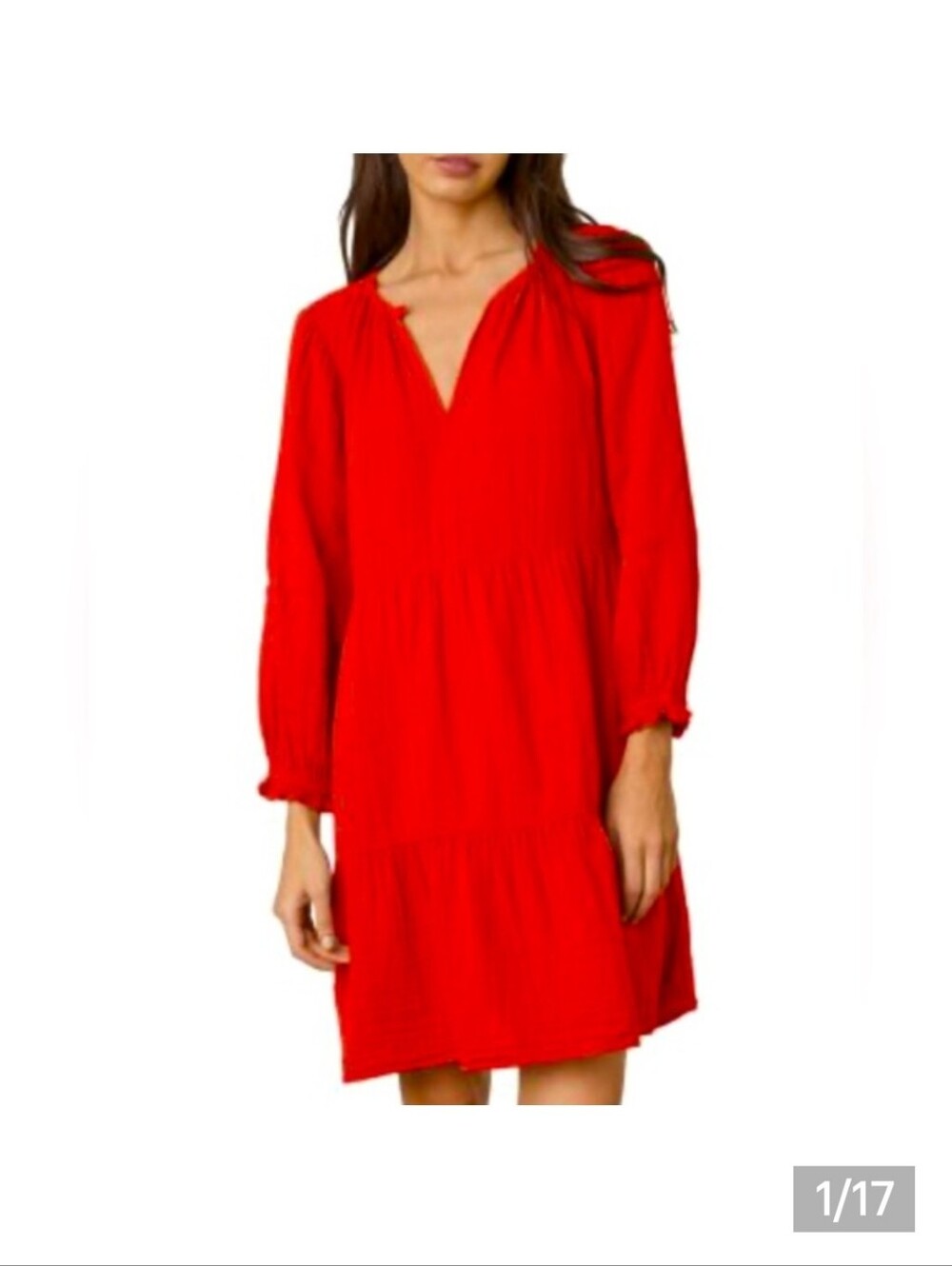 Velvet By Graham & Spencer Mirella Cotton Waffle Weave Dress